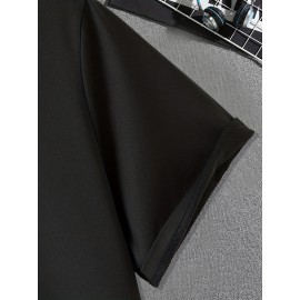 Tees For Men, Funny 'Love My Job' Print T Shirt, Casual Short Sleeve Tshirt For Summer Spring Fall, Tops As Gifts