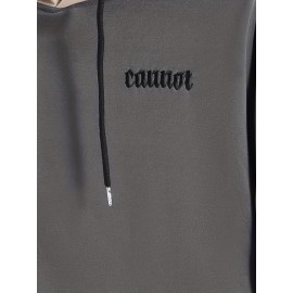 Color Block Cool Hoodies For Men, Men's Casual Graphic Design Hooded Sweatshirt Streetwear For Winter Fall, As Gifts