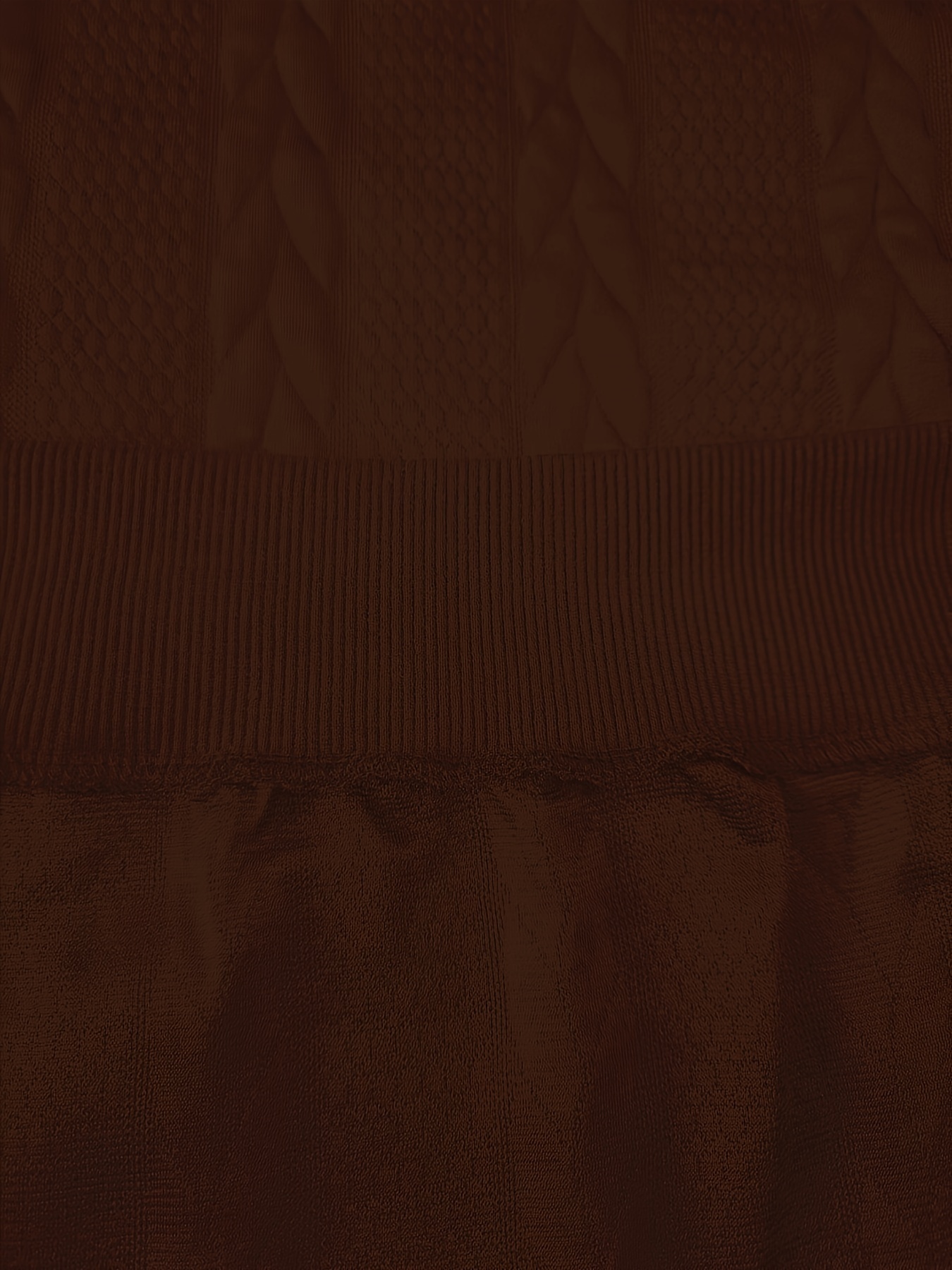 mens jacquard round neck sweatshirt loose trendy pullover mens clothing for autumn winter details 3